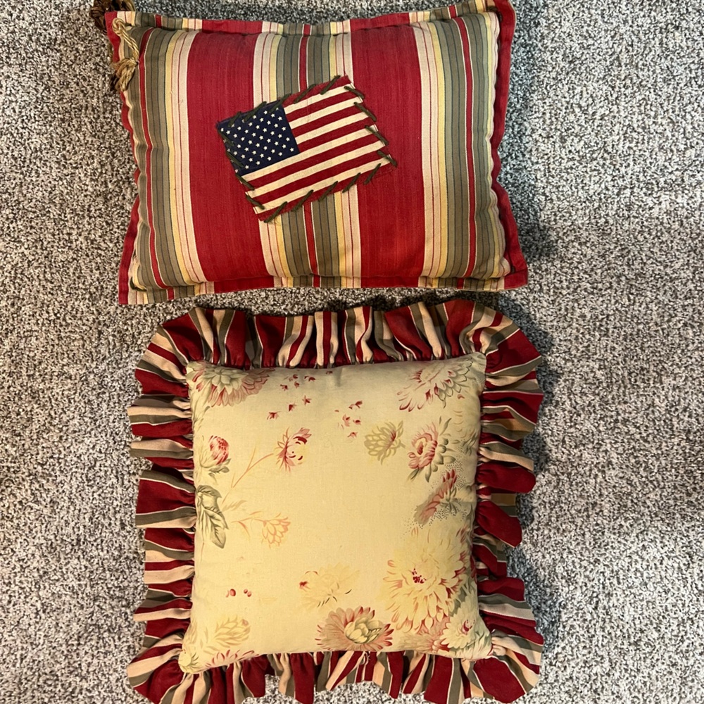 Tasha Polizzi vintage pillows excellent condition